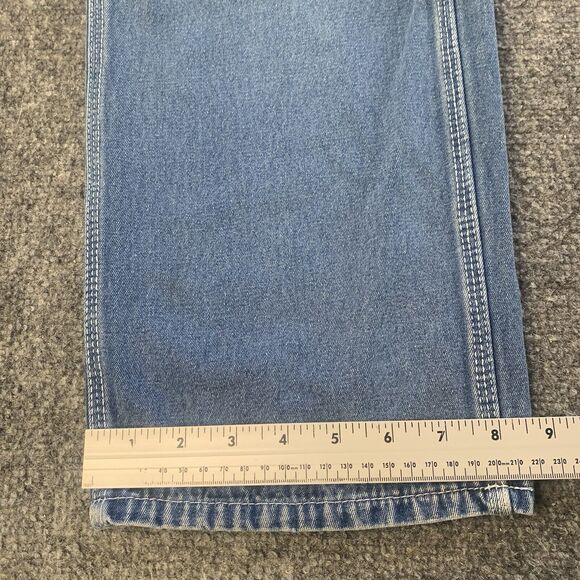 Vintage Liberty Carpenter Utility Jeans Blue Denim Size 36x30 (Actual 34x28.5) - Picture 9 of 16